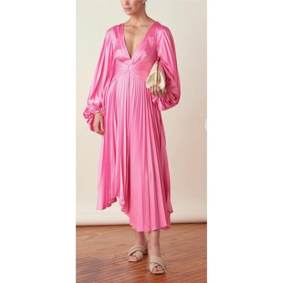 Alcer Palms Pink Dress - Picture 2 of 9